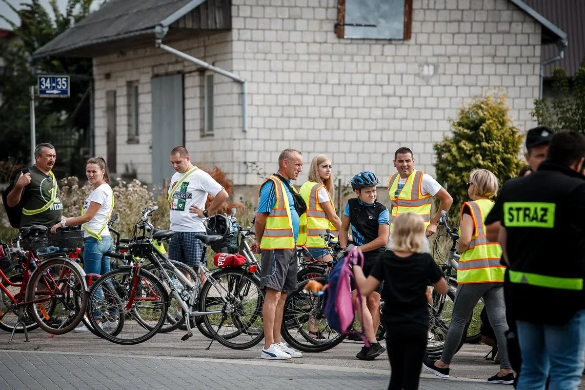 Rajd rowerowy w Andrzejewie. Upamiętnili poległych