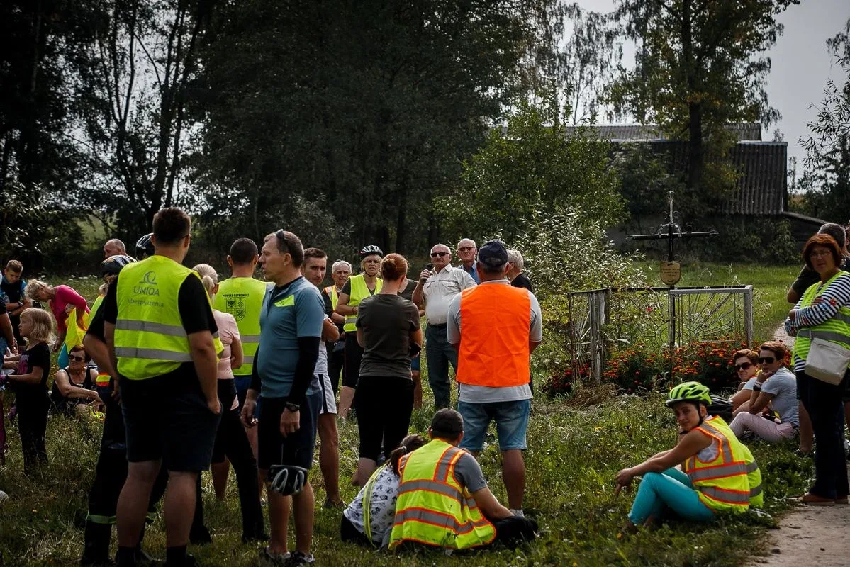 Rajd rowerowy w Andrzejewie. Upamiętnili poległych