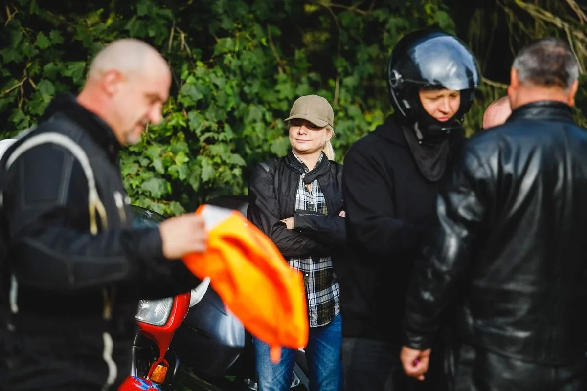 Jednośladami upamiętnili rocznicę bitwy pod Andrzejewem i Łętownicą (zdjęcia)