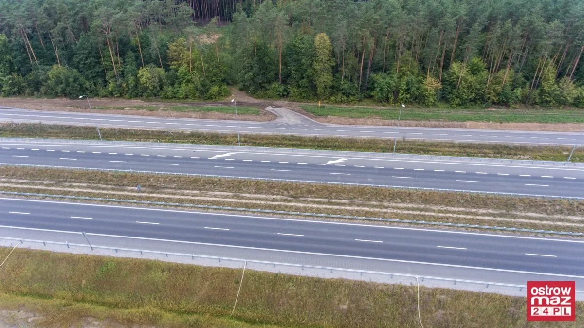 S8 wciąż w trakcie przebudowy (zdjęcia z lotu ptaka)