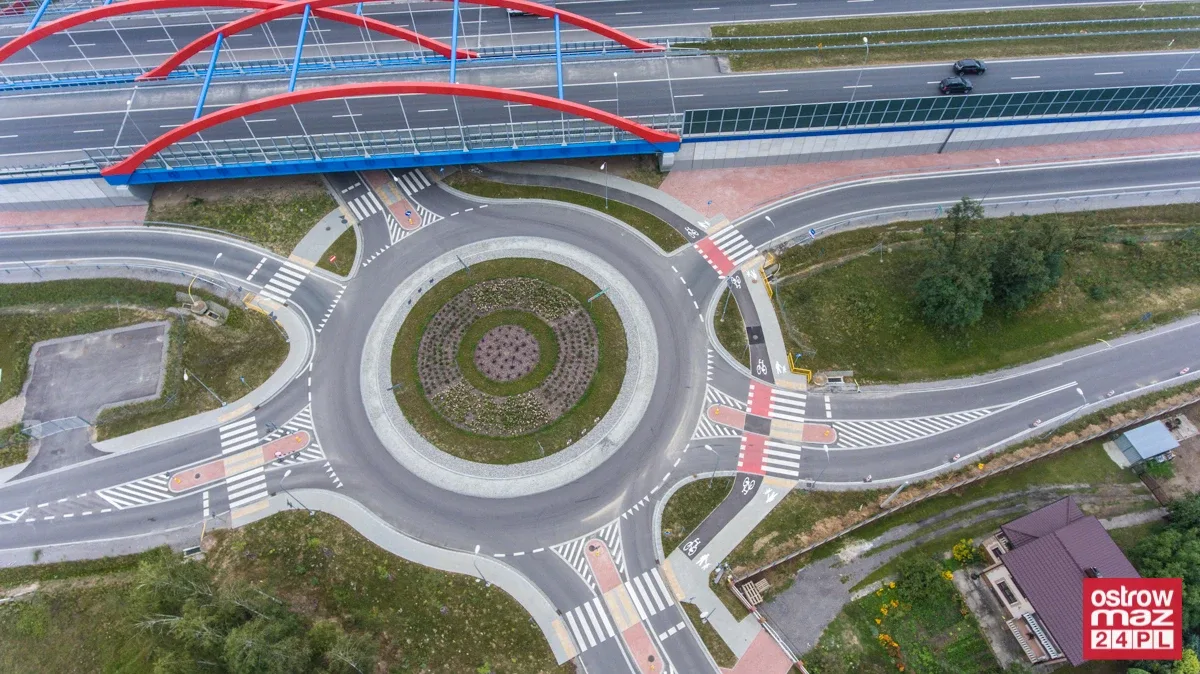 S8 wciąż w trakcie przebudowy (zdjęcia z lotu ptaka)