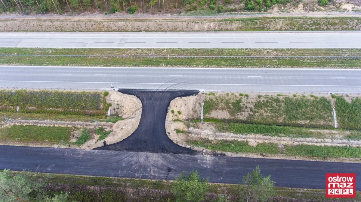 S8 wciąż w trakcie przebudowy (zdjęcia z lotu ptaka)