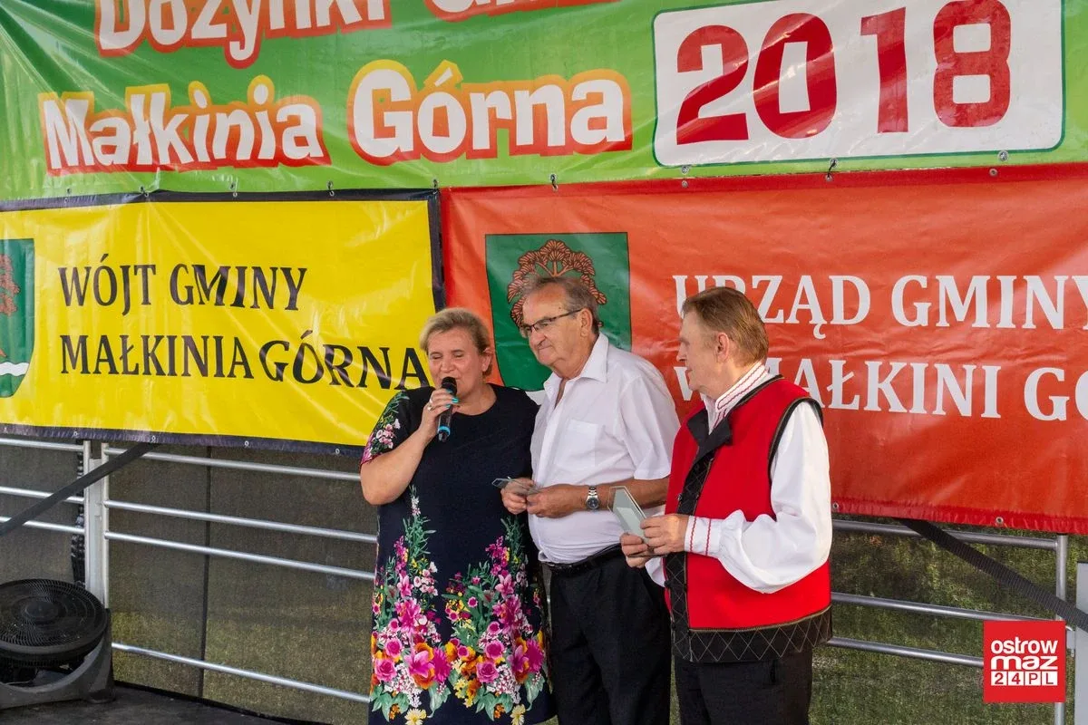 Dożynki gminne w Małkini Górnej (zdjęcia, wideo)