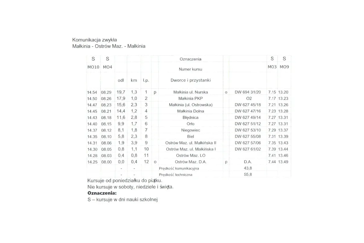 Znamy rozkład jazdy autobusów. Harmonogram obowiązuje od 3 września