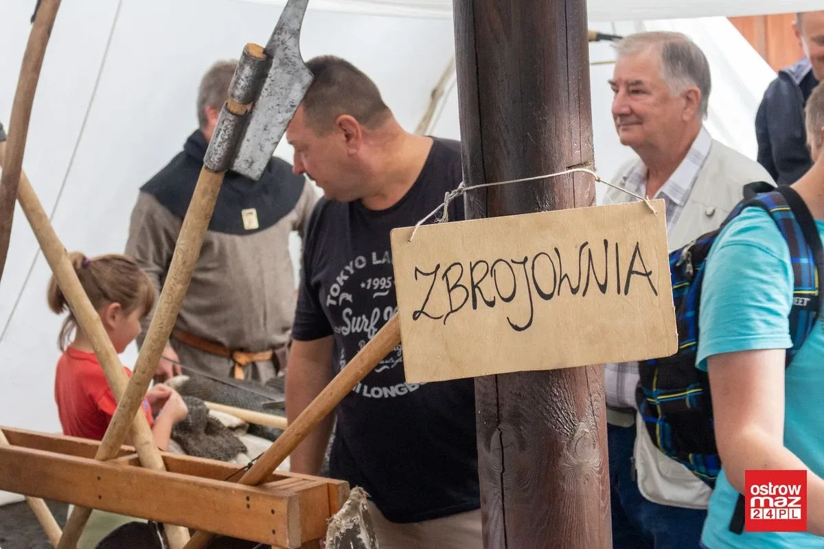 Wielki piknik średniowieczny w Ostrowi Mazowieckiej (zdjęcia, wideo)