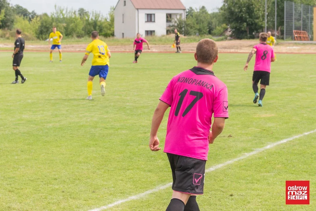 KS Wąsewo uległ Konopiance Konopki (zdjęcia, wideo)