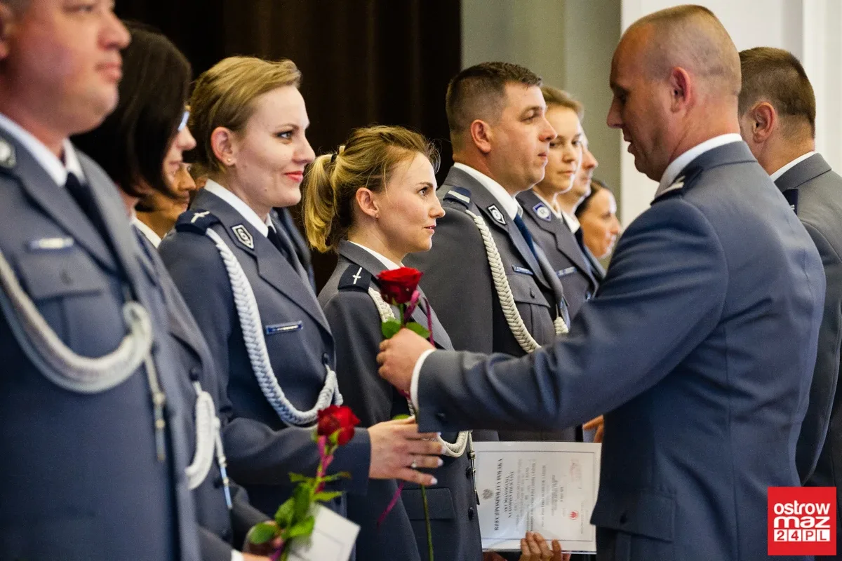 Święto Policji obchody w Ostrowi Mazowieckiej (zdjęcia, wideo)