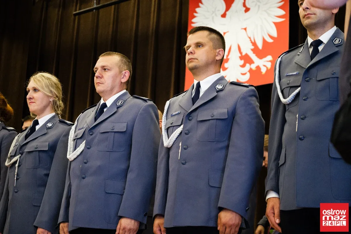 Święto Policji obchody w Ostrowi Mazowieckiej (zdjęcia, wideo)