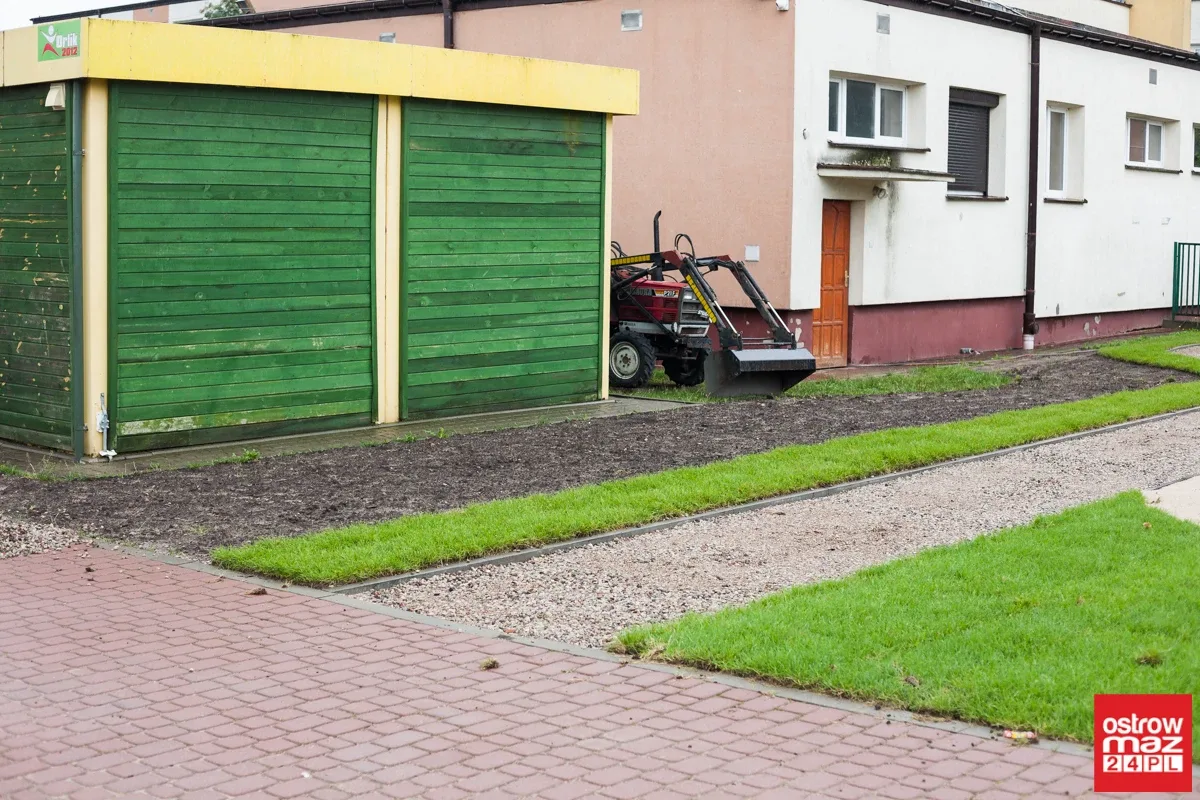 Trwają prace przy realizacji zwycięskiego projektu w ramach budżetu obywatelskiego (zdjęcia)