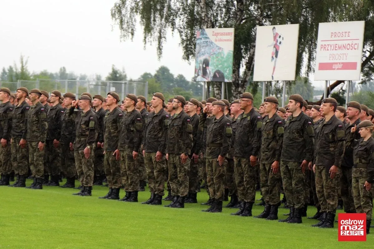 Przysięga terytorialsów z powiatu ostrowskiego (zdjęcia, wideo)