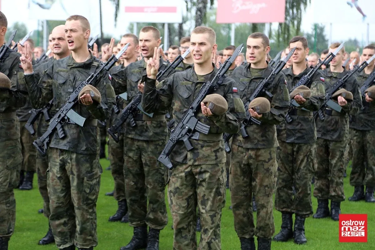 Przysięga terytorialsów z powiatu ostrowskiego (zdjęcia, wideo)