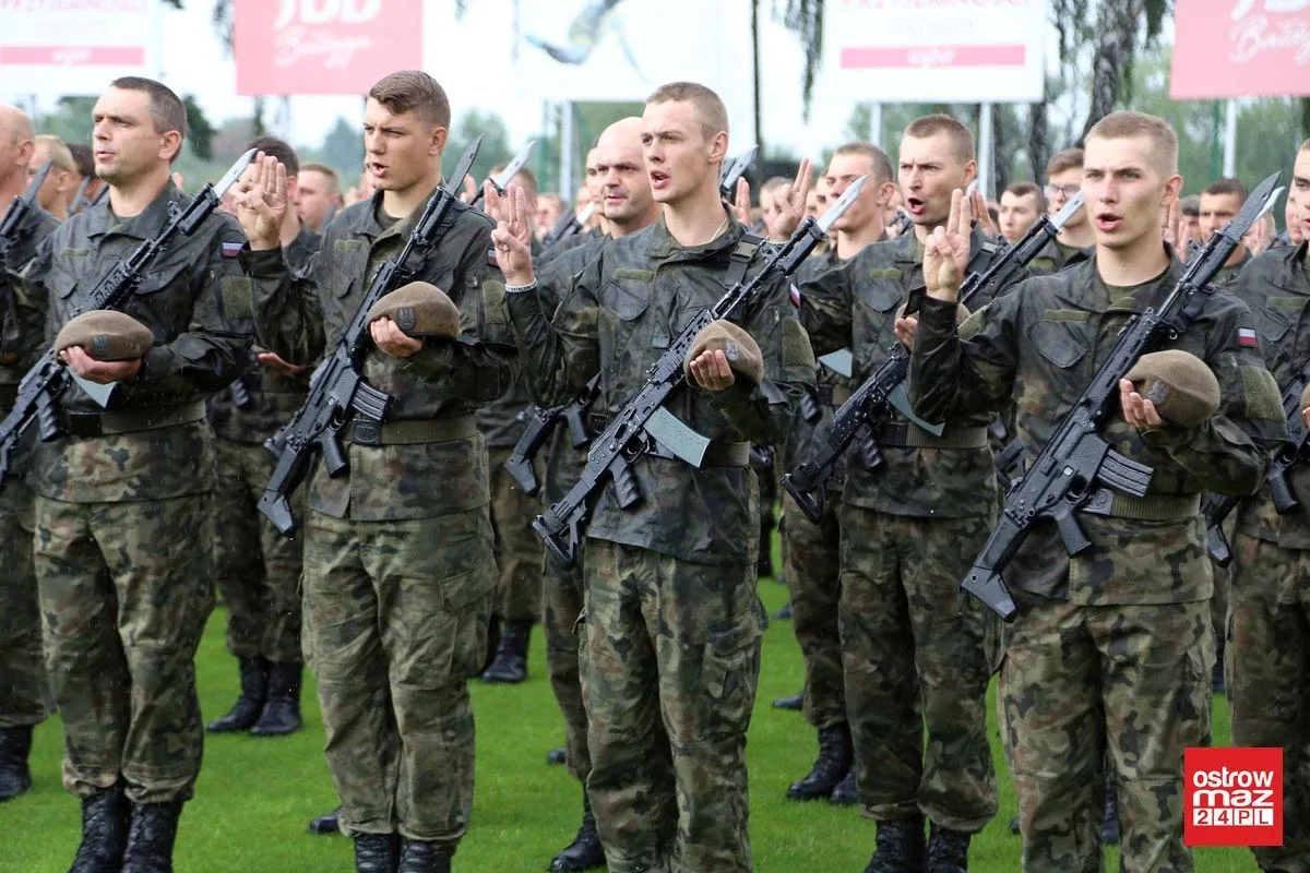 Przysięga terytorialsów z powiatu ostrowskiego (zdjęcia, wideo)