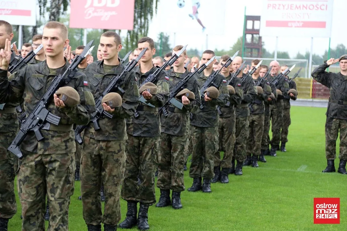 Przysięga terytorialsów z powiatu ostrowskiego (zdjęcia, wideo)