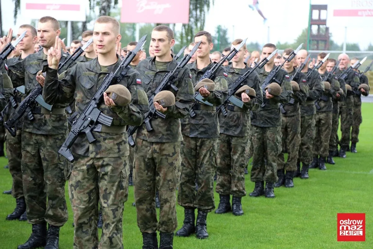 Przysięga terytorialsów z powiatu ostrowskiego (zdjęcia, wideo)