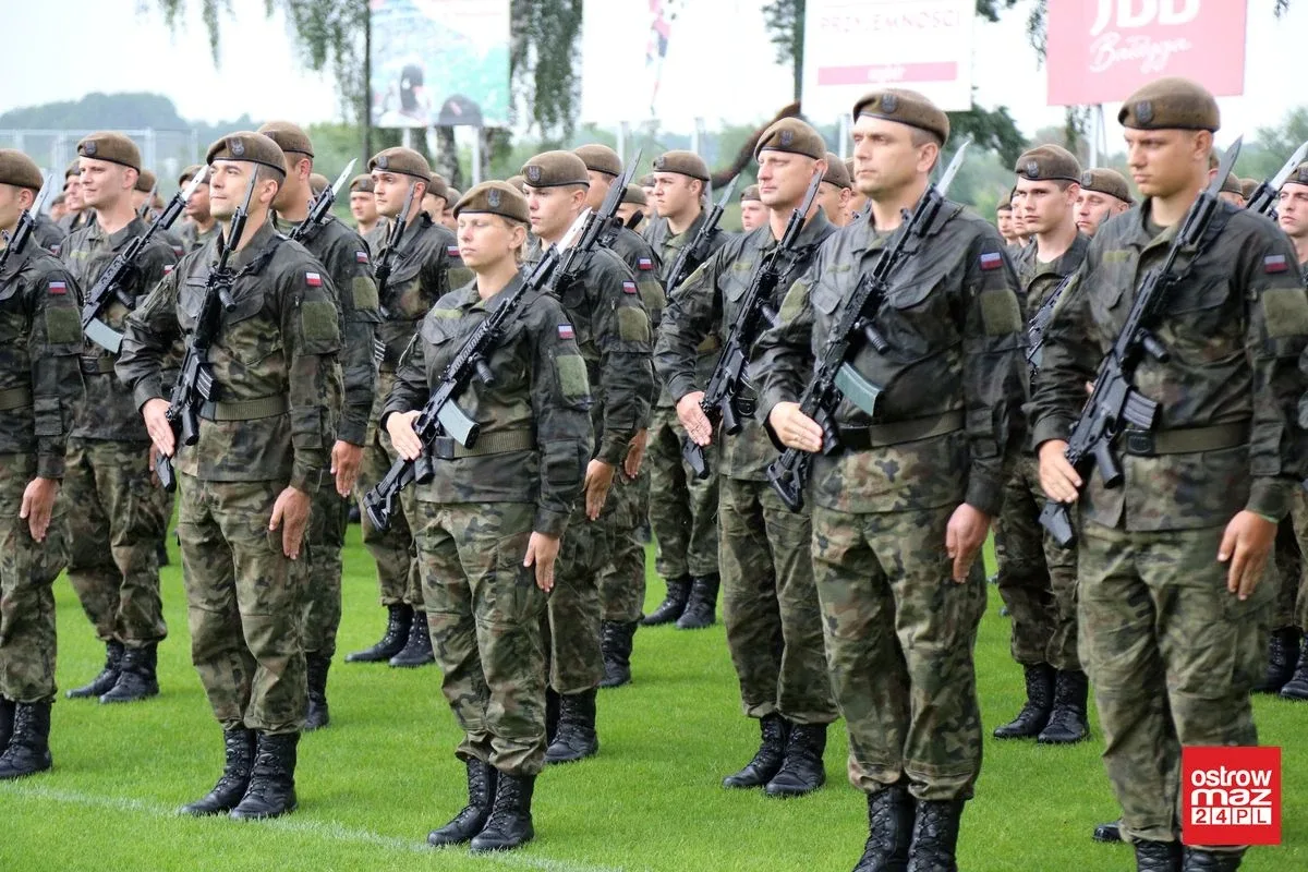 Przysięga terytorialsów z powiatu ostrowskiego (zdjęcia, wideo)