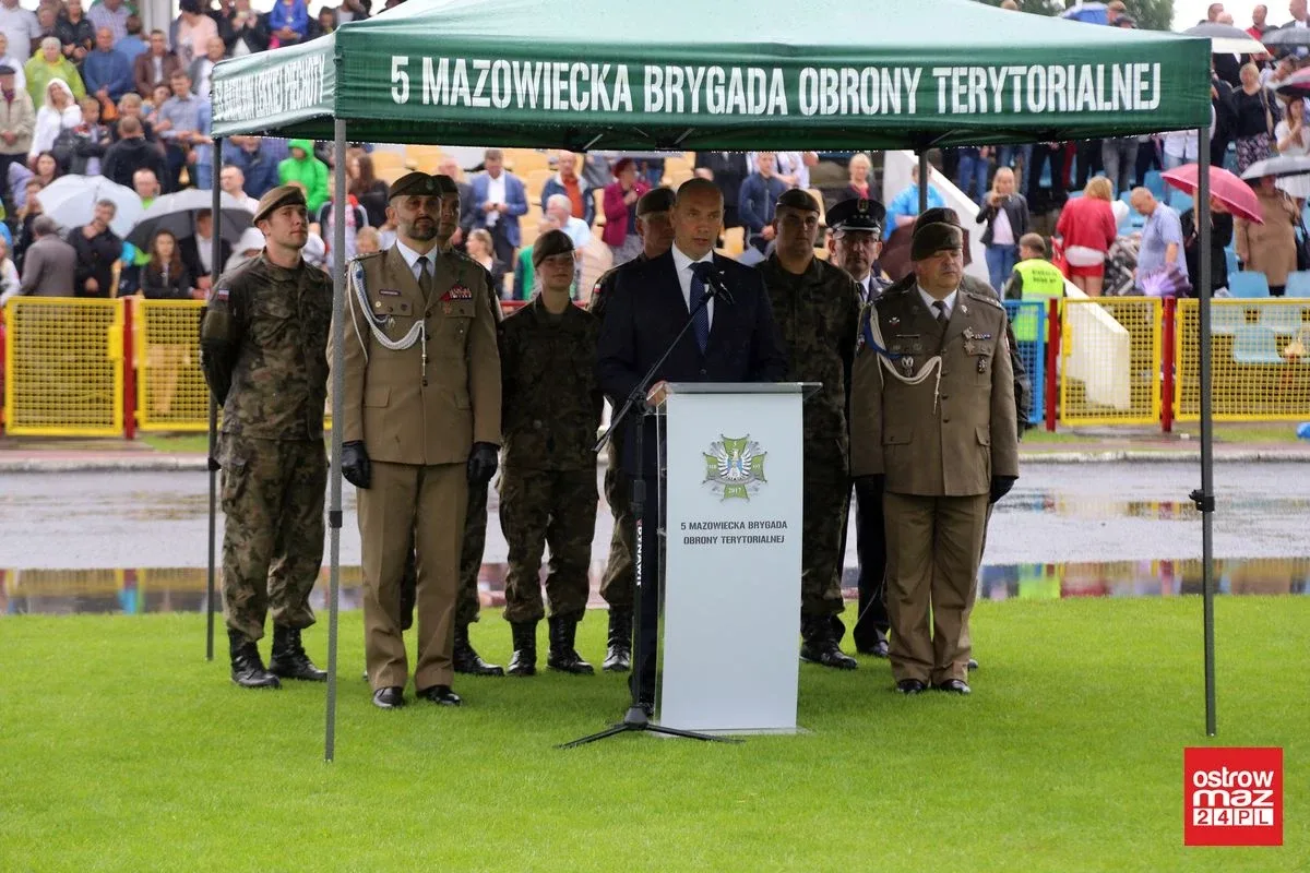 Przysięga terytorialsów z powiatu ostrowskiego (zdjęcia, wideo)
