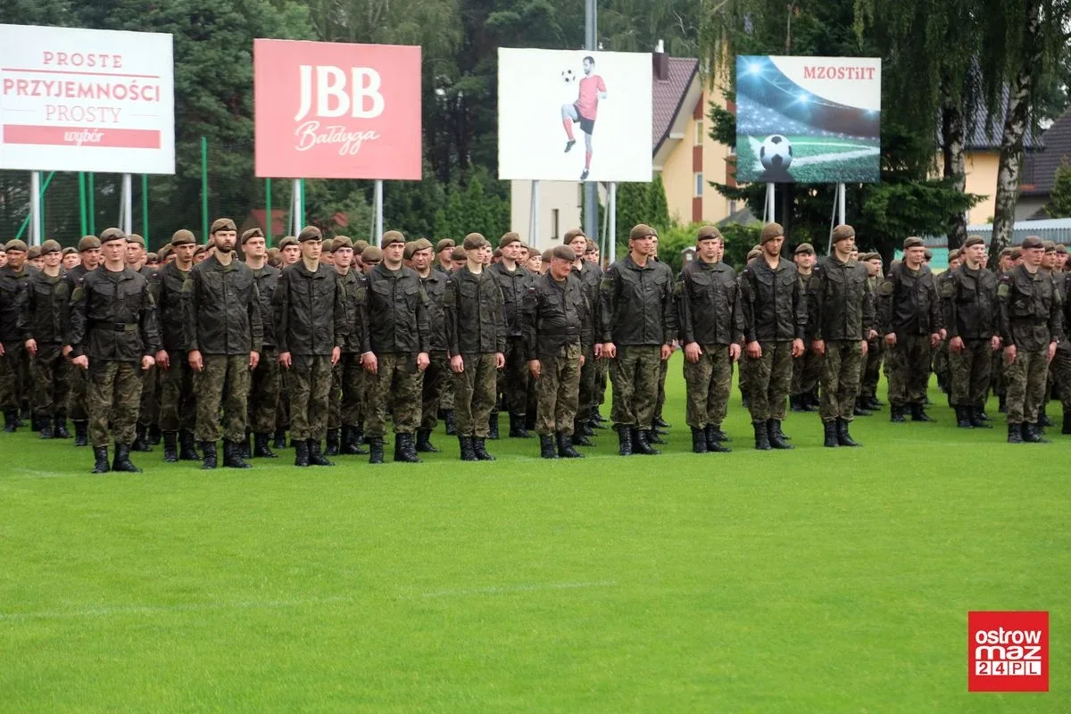 Przysięga terytorialsów z powiatu ostrowskiego (zdjęcia, wideo)