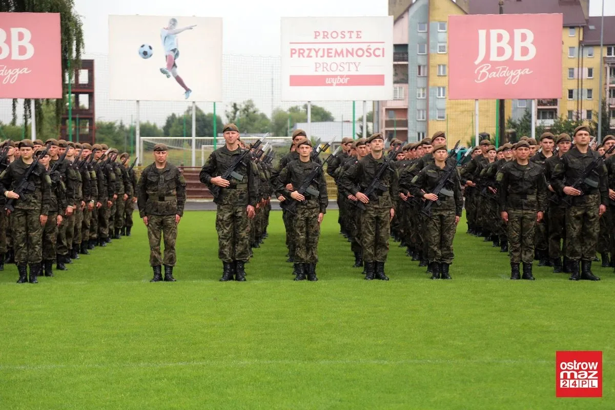 Przysięga terytorialsów z powiatu ostrowskiego (zdjęcia, wideo)
