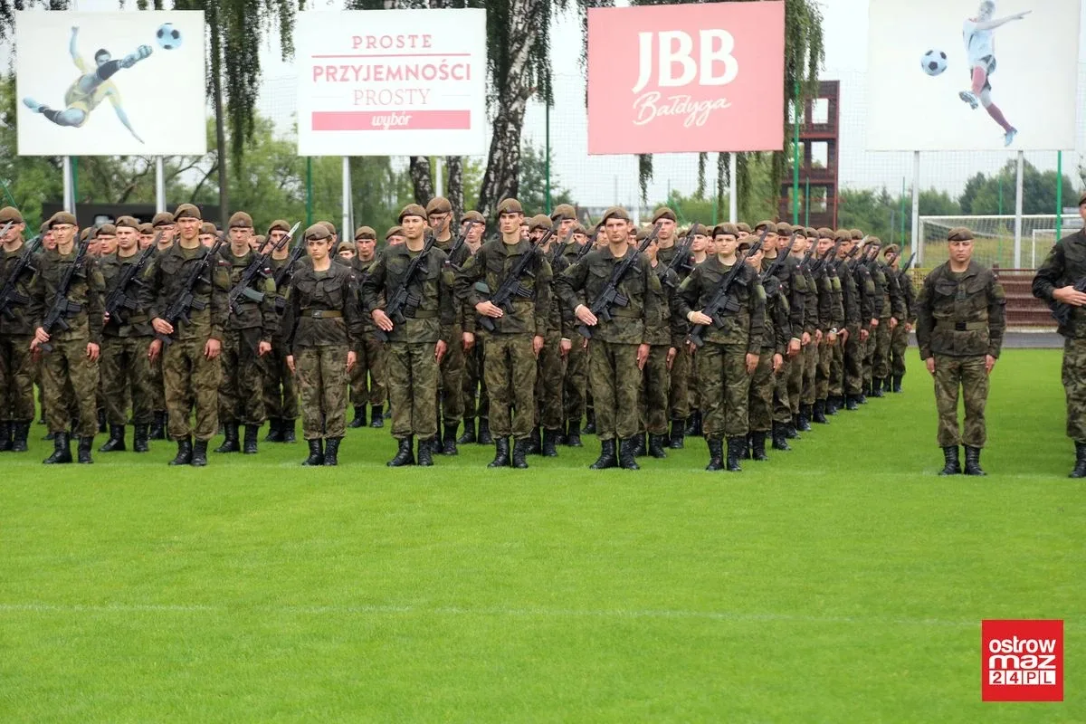 Przysięga terytorialsów z powiatu ostrowskiego (zdjęcia, wideo)