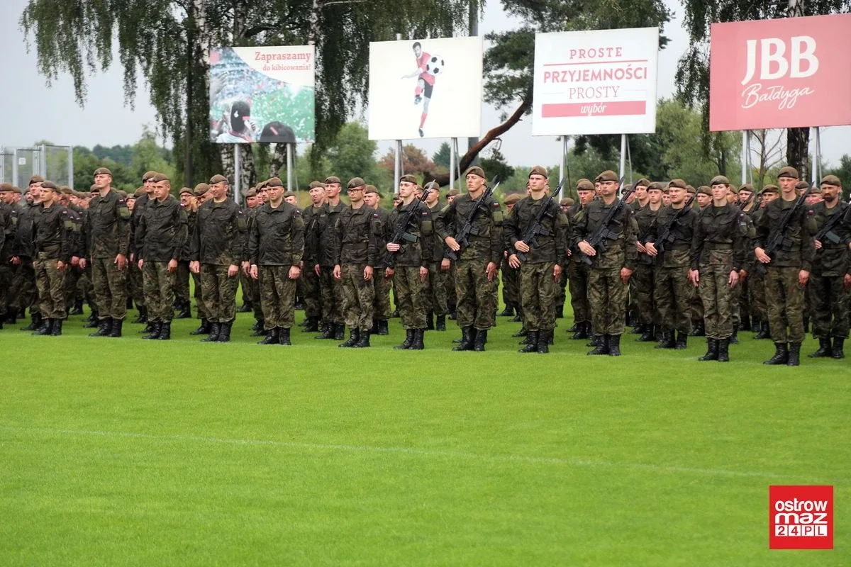 Przysięga terytorialsów z powiatu ostrowskiego (zdjęcia, wideo)