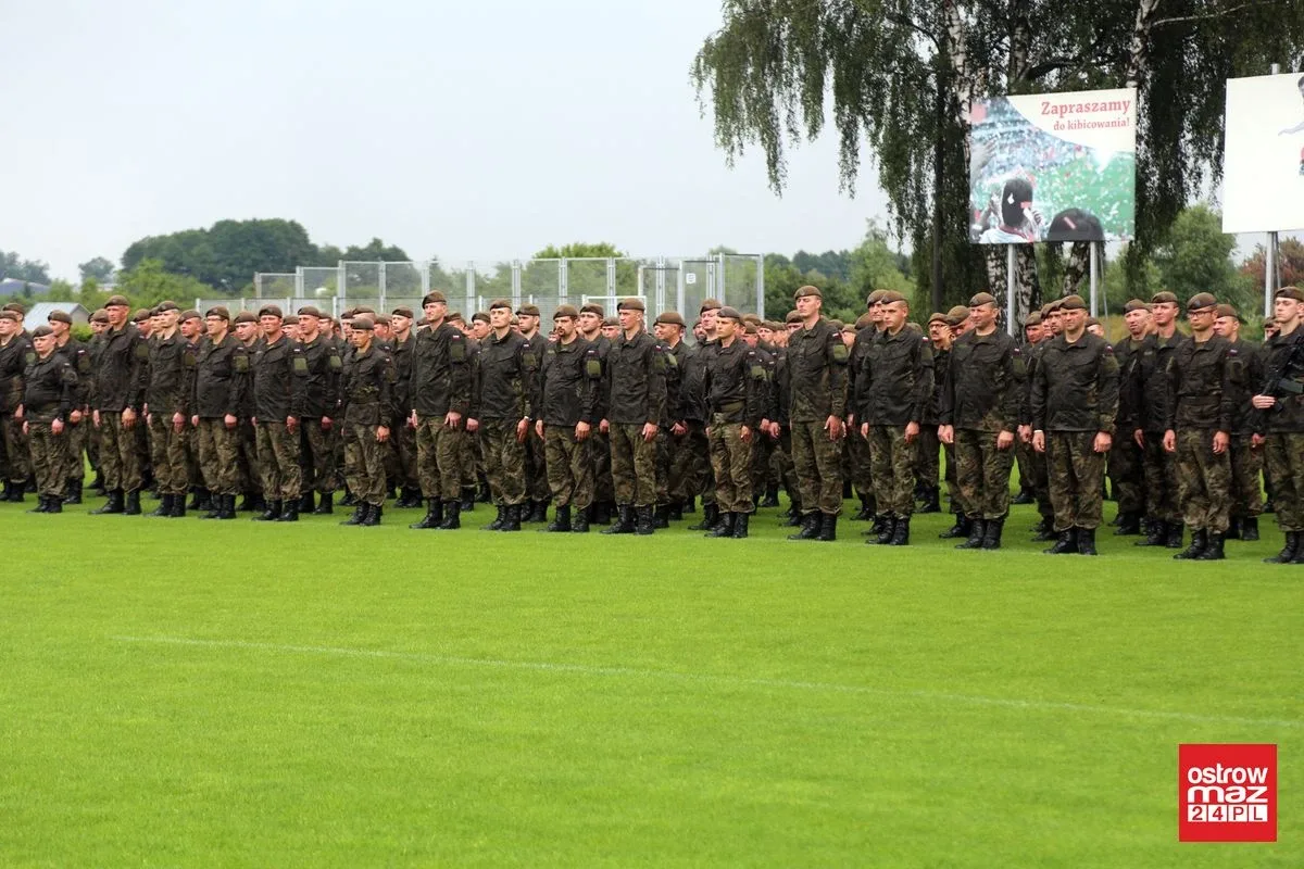 Przysięga terytorialsów z powiatu ostrowskiego (zdjęcia, wideo)