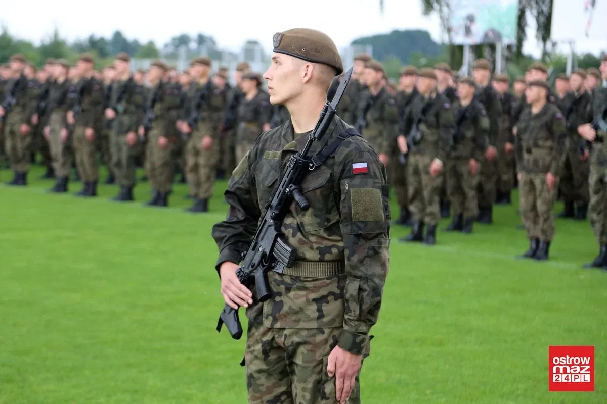 Przysięga terytorialsów z powiatu ostrowskiego (zdjęcia, wideo)