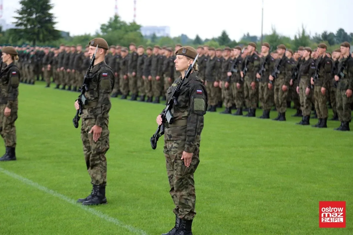 Przysięga terytorialsów z powiatu ostrowskiego (zdjęcia, wideo)