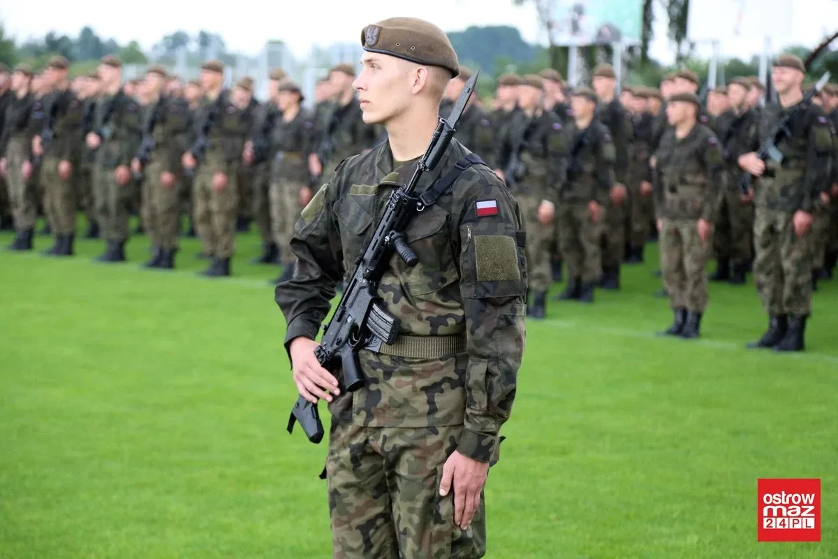 Przysięga terytorialsów z powiatu ostrowskiego (zdjęcia, wideo)