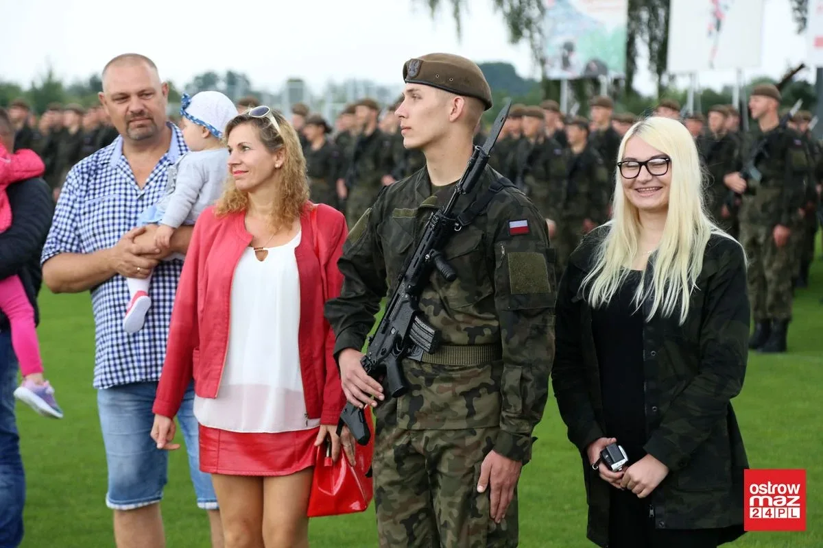 Przysięga terytorialsów z powiatu ostrowskiego (zdjęcia, wideo)
