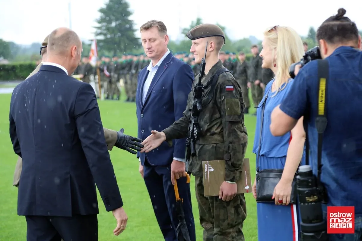 Przysięga terytorialsów z powiatu ostrowskiego (zdjęcia, wideo)