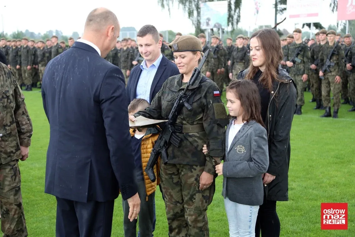 Przysięga terytorialsów z powiatu ostrowskiego (zdjęcia, wideo)