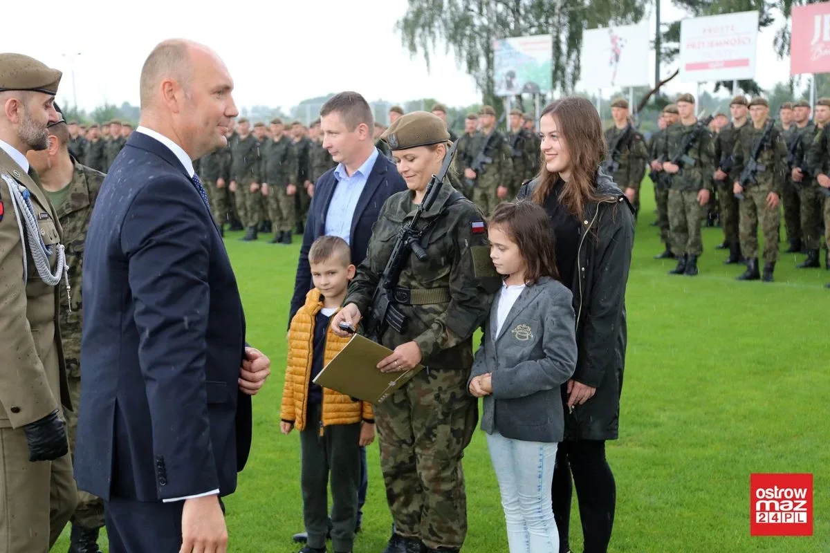 Przysięga terytorialsów z powiatu ostrowskiego (zdjęcia, wideo)