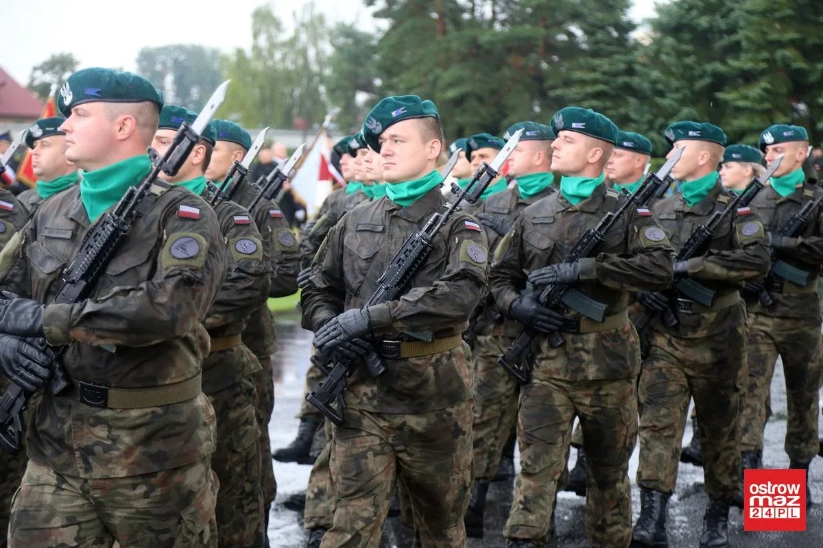 Przysięga terytorialsów z powiatu ostrowskiego (zdjęcia, wideo)