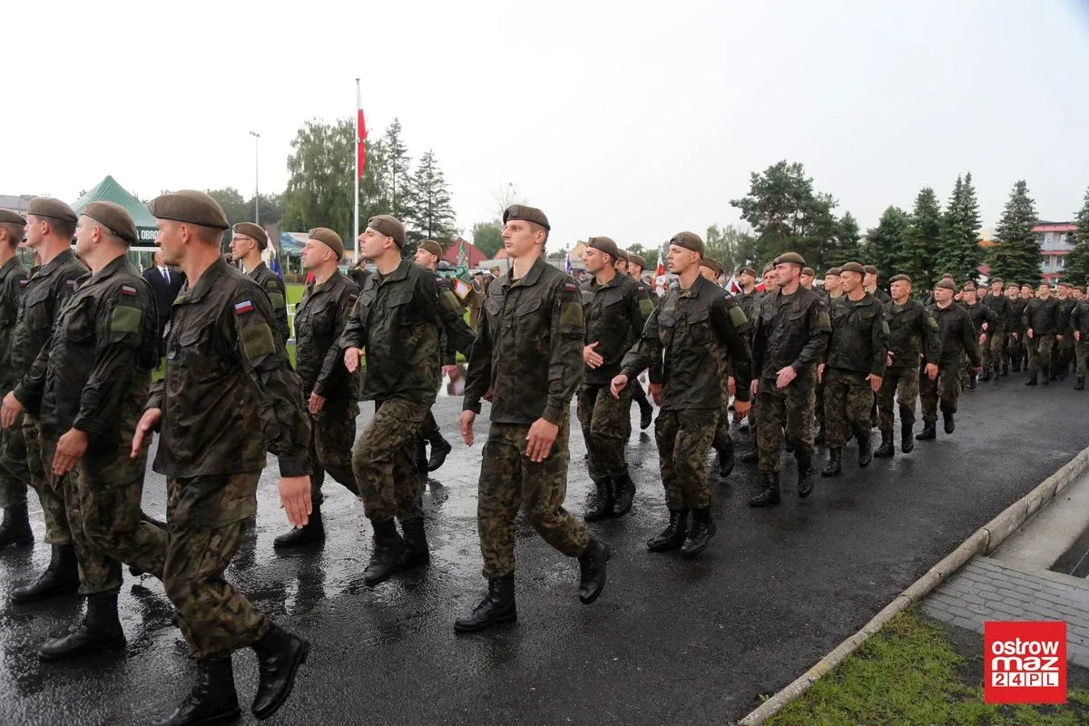 Przysięga terytorialsów z powiatu ostrowskiego (zdjęcia, wideo)