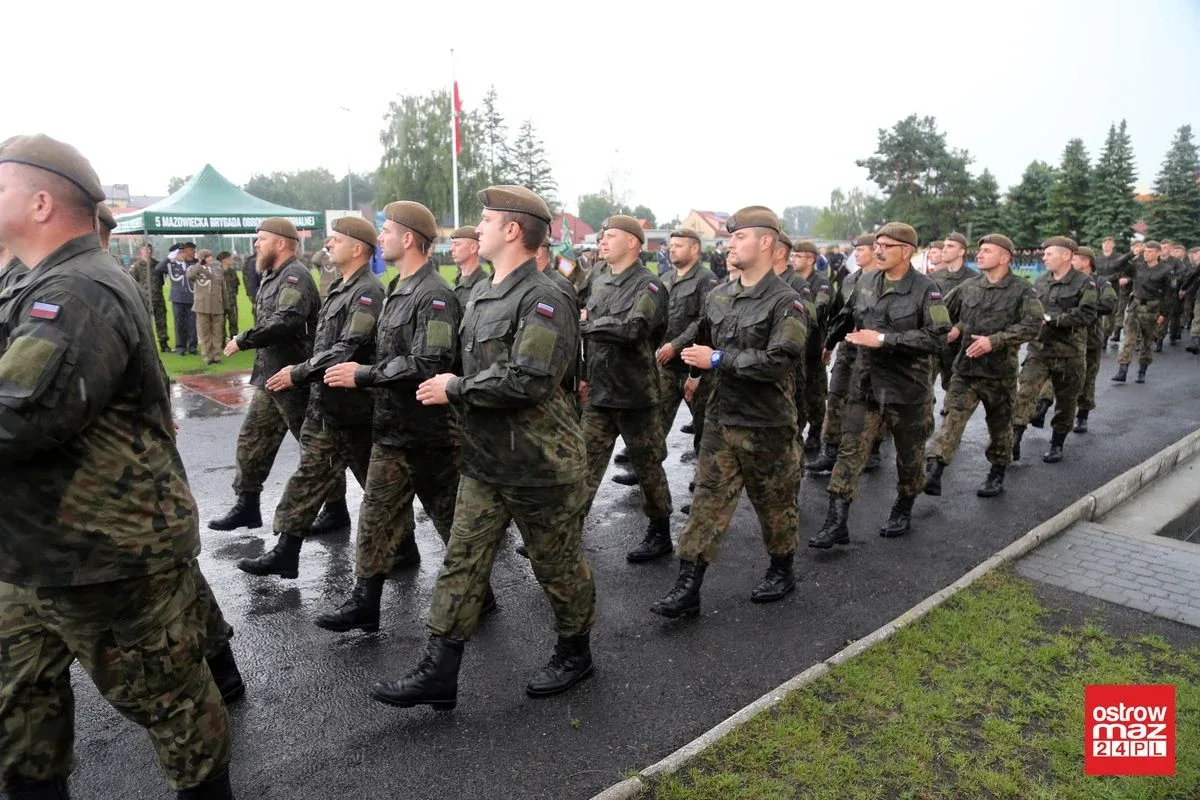 Przysięga terytorialsów z powiatu ostrowskiego (zdjęcia, wideo)