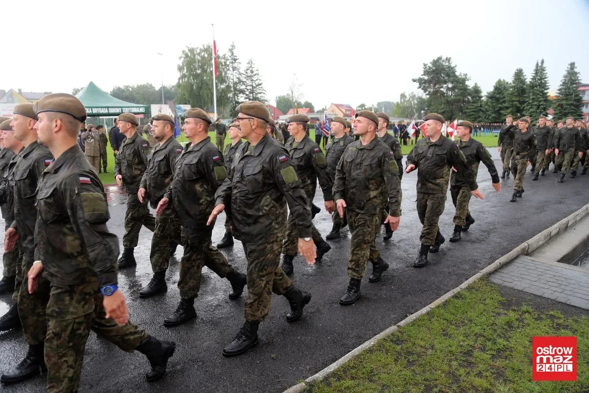 Przysięga terytorialsów z powiatu ostrowskiego (zdjęcia, wideo)