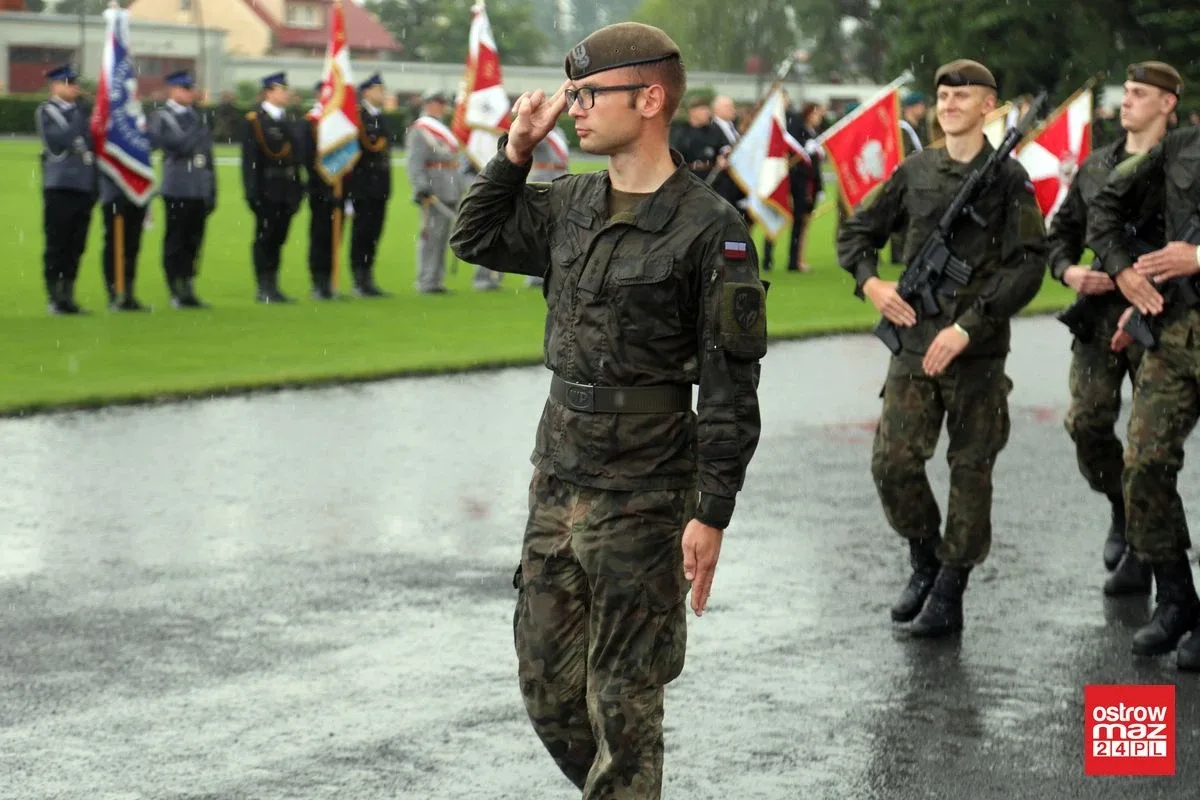 Przysięga terytorialsów z powiatu ostrowskiego (zdjęcia, wideo)