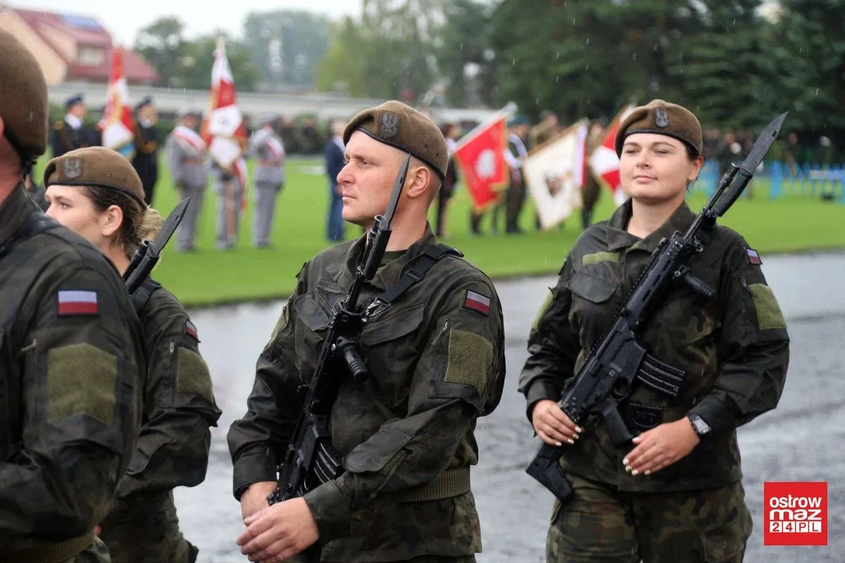 Przysięga terytorialsów z powiatu ostrowskiego (zdjęcia, wideo)