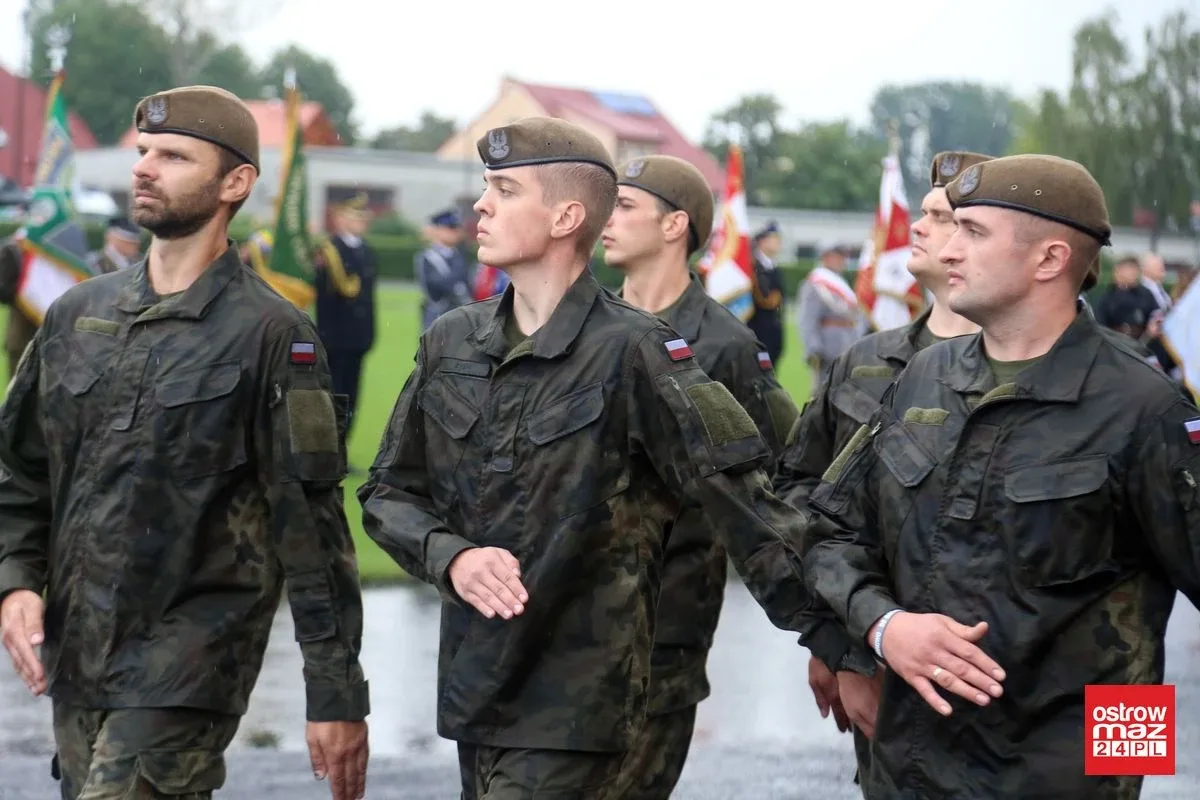 Przysięga terytorialsów z powiatu ostrowskiego (zdjęcia, wideo)