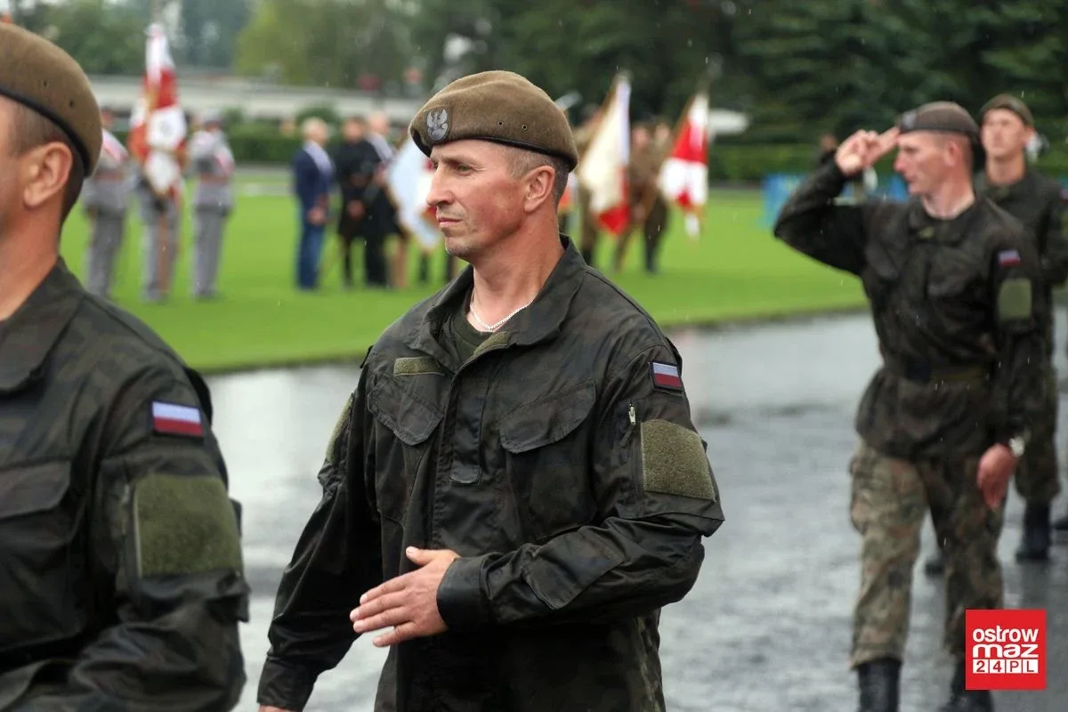 Przysięga terytorialsów z powiatu ostrowskiego (zdjęcia, wideo)
