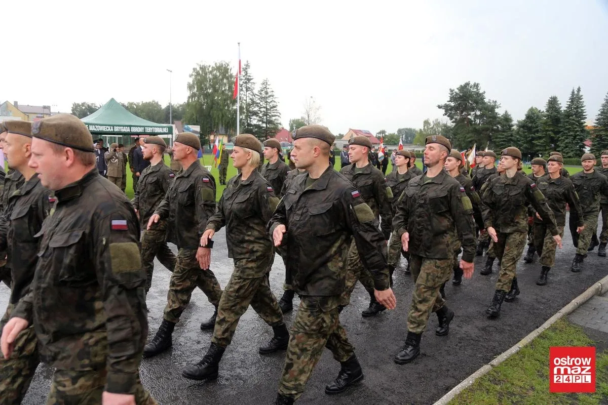 Przysięga terytorialsów z powiatu ostrowskiego (zdjęcia, wideo)