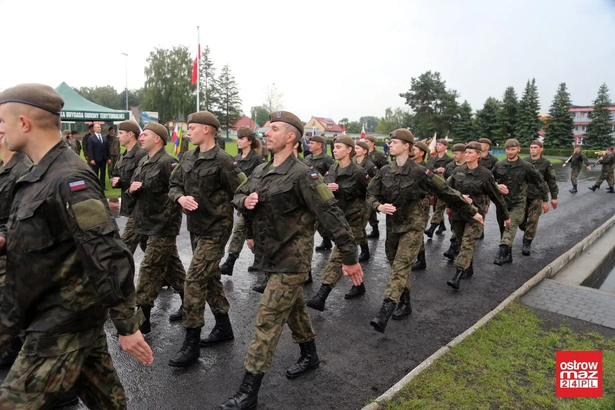 Przysięga terytorialsów z powiatu ostrowskiego (zdjęcia, wideo)