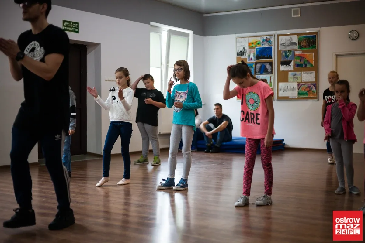 Szlifowali umiejętności taneczne z "Bzygą" (zdjęcia, wideo)