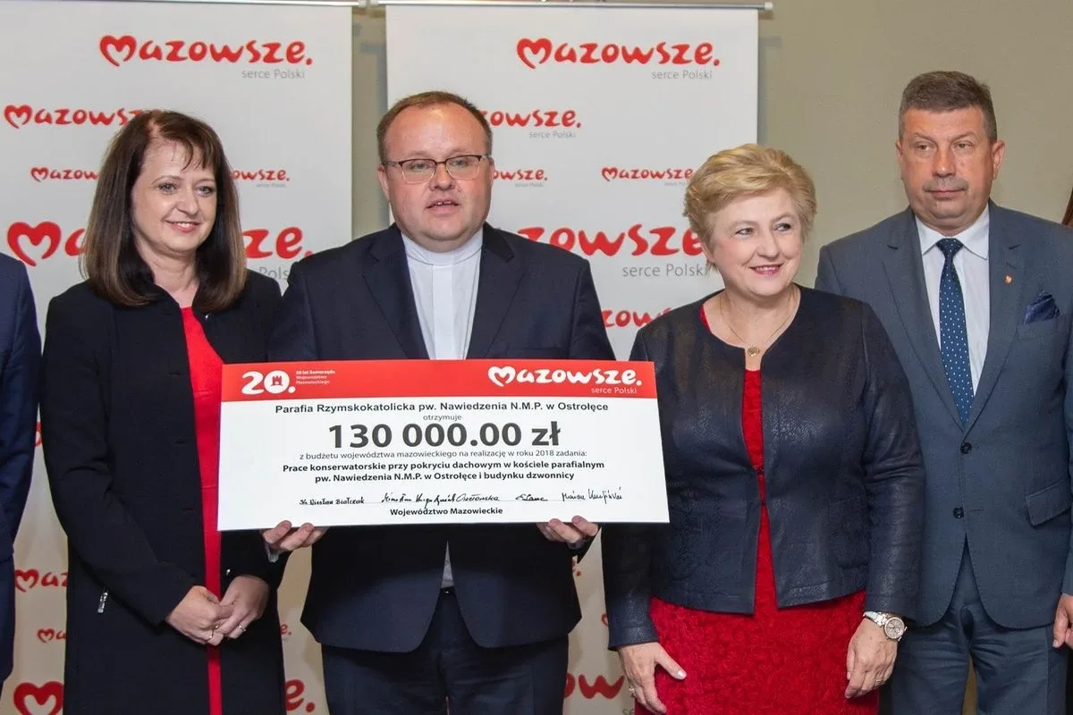 Kościoły w powiecie ostrowskim z dotacją (zdjęcia)