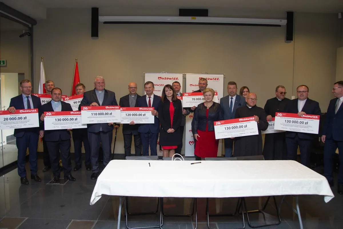 Kościoły w powiecie ostrowskim z dotacją (zdjęcia)
