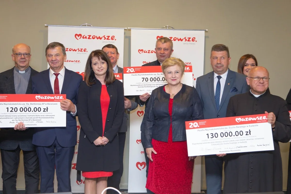 Kościoły w powiecie ostrowskim z dotacją (zdjęcia)