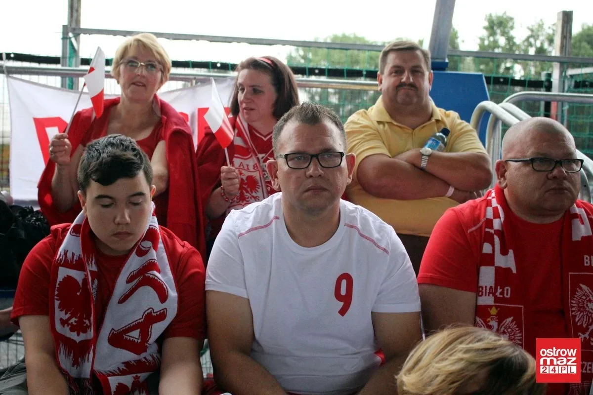 Ostrowianie dopingowali biało-czerwonych (zdjęcia)