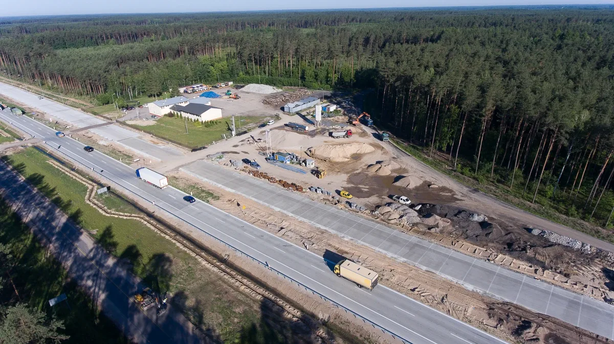 S8 niebawem oddane do użytku? Zobacz zdjęcia z drona