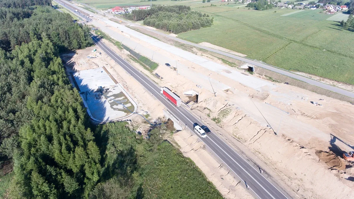 S8 niebawem oddane do użytku? Zobacz zdjęcia z drona