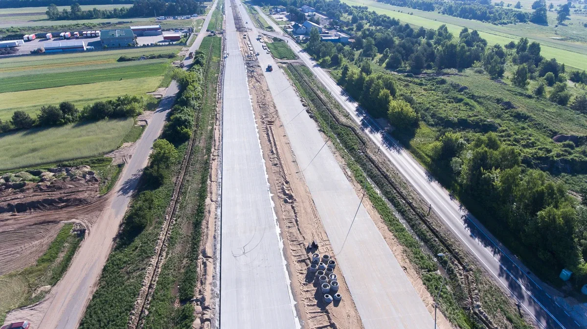 S8 niebawem oddane do użytku? Zobacz zdjęcia z drona